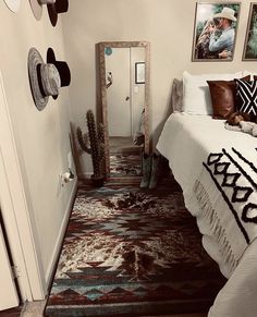 Western Decor | Cowboy Decor | Area rugs Cowboy Rugs, Western Room, Western Bedrooms, Cowgirl Room, Country Bedroom Decor, Western Bedroom Decor, Western Rooms, Western Bedroom