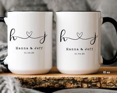 Are you looking for Personalized Mr. & Mrs. Coffee Mugs ? We got you! 🍵 ABOUT OUR Matching Couples Mug 🤍 Each mug is custom made to order. 🤍 Highest quality ceramic, with an elegant glossy finish. 🤍 All images are fused directly onto the MUG, no cracking, peeling or fading 🤍 Design is on both sides 🤍 Choice of 11oz or 15oz mug size  🤍 Microwave and dishwasher (top rack) safe 🤍 Can be used for both hot & cold beverages 🤍 Designed in and shipped from the U.S. 🍵 HOW TO ORDER your Custom C Couple Mug, Gift Husband, Couple Mugs, Bride And Groom Gifts, Mug Set, Groom Gift, Husband And Wife, Matching Couples, Mugs Set