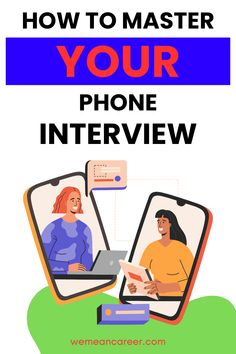 HOW TO MASTER YOUR PHONE INTERVIEW Phone Interview, Answering Questions, Job Interview Tips, Job Interviews, Gain Confidence, Common Questions, Interview Tips, How To Gain Confidence