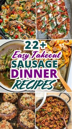 the 25 easy and tasty sausage dinner recipes