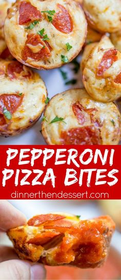 mini pepperoni pizza bites are the perfect appetizer to serve at any party