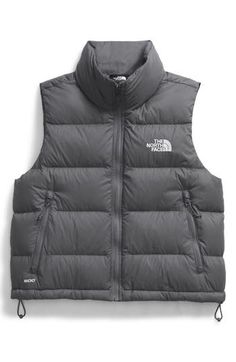 Stay warm throughout the season, whether on the mountain or in the city, in this quilted puffer vest warmed with lightweight 600-fill-power down and finished with durable water repellency. 19 3/4" length Front zip closure  Stand collar  Side zip pockets  30-denier 45 g/m² ripstop with non-PFC durable water-repellent (non-PFC DWR) finish  Lined, with 600-fill-power down fill  100% recycled nylon  Machine wash, tumble dry  Made in Vietnam  PFC/PFAS-free, durable water-repellent coating is free of per- and poly-fluorinated chemicals, some of which can be harmful to the environment