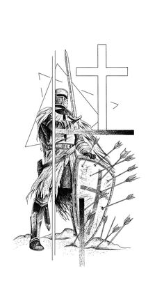 Armor Of God Tattoo Ideas, Biblical Tattoos For Men Forearm, Biblical Art Tattoo, Bible Tattoos For Men, Cool Christian Tattoos, Boys Hand Tattoo, Armor Of God Tattoo, Jesus Christ Tattoo, Bats Tattoo Design