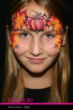 Christmas Pictures To Print, Fall Face Painting, Christmas Fb Cover Photos, Halloween Face Paint Designs, Easy Face Painting Ideas, Christmas Pictures To Color, Facepainting Halloween, Facepaint Halloween, Pumpkin Face Paint