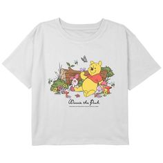 She'll love the look and feel of this Girls Winnie The Pooh And Piglet Chilling Boxy Cropped Graphic Tee. FEATURES Crewneck Short SleevesFABRIC & CARE Cotton/Polyester Machine wash Imported Size: X Large. Color: White. Gender: female. Age Group: kids. Material: Cotton Blend. Winnie The Pooh Sweatshirt, Winnie The Pooh Crop Top, Winnie Pooh T Shirt, Winnie The Pooh Hunny Shirt, Pooh Bear Sweatshirt, Winnie The Pooh Shirt, Disney Winnie The Pooh, Girls Tees, Crop Tshirt