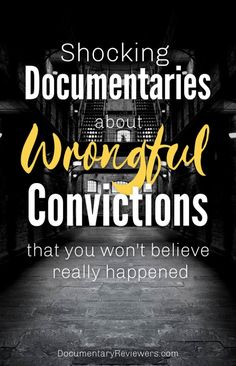 a hallway with the words, shocking documentations about wrong - able actions that you won't believe really happened