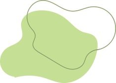 a drawing of a green leaf on a white background