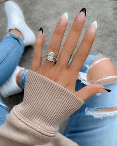 Nails Rings, Cute Gel Nails, Best Acrylic Nails