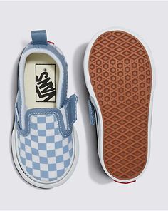 Our Little Kid-Friendly Slip-On Recharged by Bold, Fresh Colors The Color Theory Collection allows you to create a unique color story by pairing vibrant, unexpected hues with our iconic footwear styles. Featuring side hook-and-loop closures and heel pulls for an easy on-and-off fit, this Toddler Classic Slip-On V Checkerboard honors our legendary laceless silhouette while offering an easy fit and vibrant look that your little one is sure to love. Iconic Slip-On shoe made for toddlers Side hook-and-loop closures and heel pull tabs Low profile textile uppers with checkerboard print Color Theory seasonal colorway Supportive padded collars Elastic side accents Signature rubber waffle outsoles Baby Fits, Color Story, Kids Outerwear, Boy Shoes, Future Baby, Future Kids, Color Theory, Baby Fever