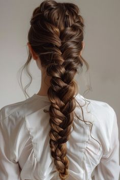 Hairstyles That Look Like Braids, Messy Long Hairstyles, French Braid Wedding Hair, Braided Hairstyles Long Hair, Long Braids Hairstyles, Messy French Braid, Braid Hairstyles For Long Hair, Curly Aesthetic, Messy Braided Hairstyles