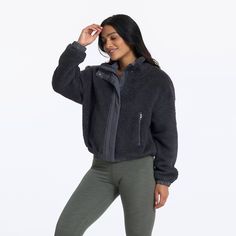 Athletic Clothing & Activewear Apparel for Performance | Vuori Charcoal Jacket, Cozy Jacket, Fathers Day Sale, Fleece Coat