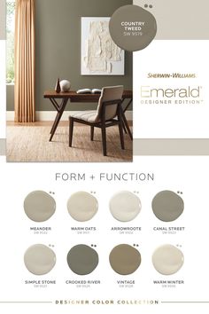 the color scheme for this dining room is neutral, and it's perfect to use in