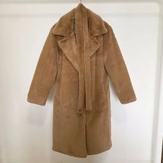 Faux Fur Long Belted Coat Faux Fur Wrap, Rabbit Fur Coat, Womens Faux Fur Coat, Women Overcoat, Fur Coats Women, Plus Size Outerwear, Cardigan Sweater Jacket, Belted Coat