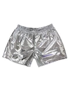 Make her sporty and artistic activities fun with the shorts by Wenchoice boutique brand. The solid color shorts are the perfect for your girl. This versatile piece is suitable for Dance, Gymnastic and Swimming. Sports and dance-related fashion will make her practice her favorite activities with ease. Available in multiple colors. Short Infantil, Metallic Shorts, Silver Shorts, Baby Girl Shorts, Birthday Girl Outfit, Elastic Waist Shorts, Boutique Brands, Color Shorts, Baddie Outfits