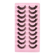 This is Fendyy store, and we will introduce you to our best-selling products. Dear, don't hesitate. If you like it, you can choose now Popular style strip Lashes Private Labels Faux Mink Eyelash Extension strip Deep Curl Eyelash Features: A box of 10 pairs of roll, - fiber false eyelashes, large curvature, instantly enlarge your eyes suitable for all looks, whether daily life, stage, party Available in 5 different sizes and mixed packs, they can be purchased on demand 3D effect, more, upgrade so Self Adhesive Eyelashes, Lash Extensions Makeup, Mink Eyelash Extensions, Cluster Eyelashes, Eyelash Kit, Natural False Eyelashes, Lashes False, Wispy Lashes, Curling Eyelashes