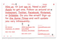 a red text message on a white background that reads, hire us or just say i need a job apply to get one follow us around