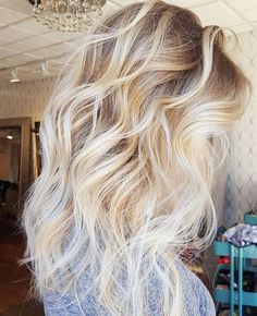 // Summer Blonde Hair, Blond Balayage, Cool Blonde Hair, Blonde Roots, Ombré Hair, Color Inspo, Pretty Hair, Hair Envy, Blonde Balayage