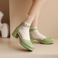 Gender: For Women Style: Fashion,KoreanOccasion: Casual,Party/Club,Office/CareerHeel Height: 5cmPlatform Height: 2cmSeason: Spring,Summer,Fall/Autumn,WinterPackage Contents: 1 x Shoes (Pair)Size Guide:28 = foot length 18.5-19cm (Foot width=6.5-7cm)29 = foot length 19-19.5cm (Foot width=7cm)30 = foot length 19.5-20cm (Foot width=7-7.5cm)31 = foot length 20-20.5cm (Foot width=7.5cm)32 = foot length 20.5-21cm (Foot width=7.5-8cm)33 = foot length 21-21.5cm (Foot width=8cm)34 = foot length 21.5-22cm Low Block Heel Sandal, Fitted Midi Skirt, Shoes For School, Heels Patterns, Club Office, Ankle Wrap Sandals, Low Block Heels, Shoes Heels Pumps, Heels Sandals