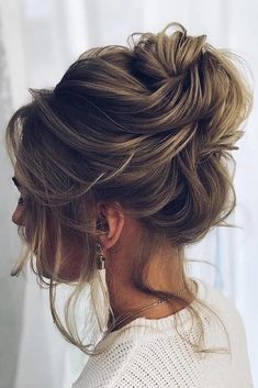 Organic Wedding Hairstyles, Wedding Hair Up Short Hair, High Neck Updo Hairstyles, Wedding Hairstyles For Medium Hair Updo, Wedding Updo For Medium Length Hair, Bridesmaid High Updo Hairstyles, Mother Of The Bride Hairstyles Updo, Elegant Updos For Medium Length Hair, Updos For Mother Of The Bride