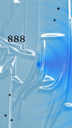 an abstract blue background with black stars and the number 922 written in white on it