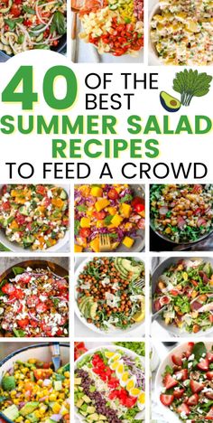 the best summer salads to feed a crowd