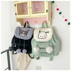 All Products · ilovemybag · Online Store Powered by Storenvy Kuromi Plush, Sanrio Plush, Trendy Bags, Kawaii Sanrio, Plush Backpack, Sanrio Kuromi, School Bag, School Crafts, Backpack Purse