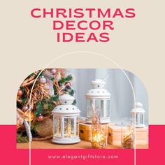 christmas decor ideas with text overlay