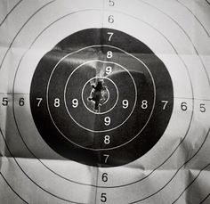 an image of a target with numbers on it