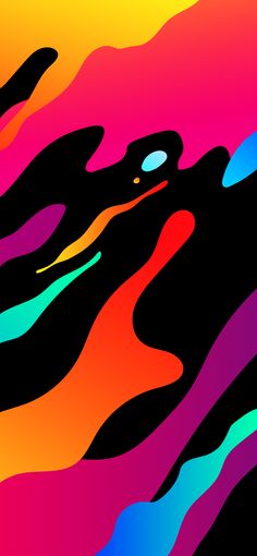 an abstract background with multicolored lines