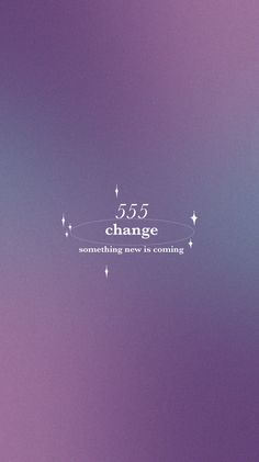 the words change are written in white on a purple background