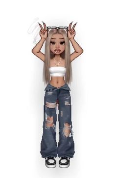 #stunning#dresses#plastic# Everskies Hair Id, Everskies Baddie Outfit, Everskies Baddie, Cute Baddie Pfp, Psy Chihuahua, Chica Chola, Everskies Outfits, Bratz Inspired Outfits