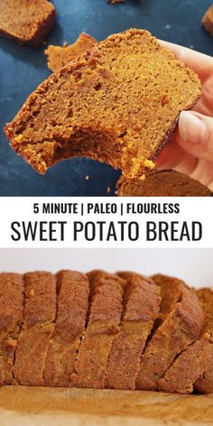 Gluten Free Pumpkin Bread Recipe, Sweet Potato Pumpkin, Tea Breads, Hobbit Food, Primal Breakfast, Glutenfri Baking, Vegetable Bake, Gluten Free Pumpkin Bread