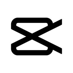 a black and white image of an x symbol