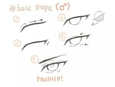 how to draw an eye step by step for beginners with pictures and text below