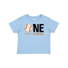 1st Birthday Baseball Boys First Baby T-Shirt Size: 18 Months.  Color: Blue. 1st Birthday Baseball, Baseball Gear, Baseball Boys, Baby T Shirt, Baby Boy Or Girl, Sports Baseball, First Baby, Baby Boy Gifts, Baby Tshirts