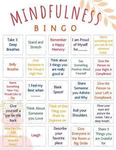 a printable mindfulness game for kids