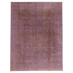 a purple rug on a white background