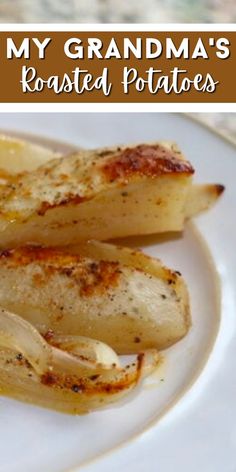 Easy Rustic Roasted Potatoes Recipe Rustic Recipes, Roasted Potato Recipes, Roasted Potatoes, Potato Recipes, Baked Potato