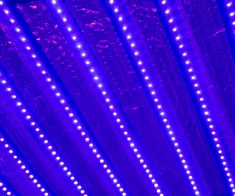 purple lights are lit up in the dark for an artistic display or background image,