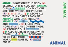 an animal is not only the reign, but it is also the company's logo