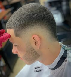 Buzz Cut Drop Fade, Buzzed Hair Men, Burst Fade Buzz Cut, Brazilian Haircut, High Taper Fade Haircut, Crop Fade, Faded Haircut, Makeover Aesthetic