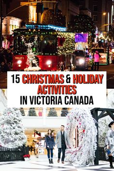 christmas and holiday activities in victoria canada