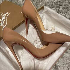 Authentic Christian Louboutin So Kate Size 37 Brand New. Comes With Box Dustbag And Extra Set Of Heel Studs . Kate Louboutin, Beauty Enhancement, Pretty Heels, Shoes Heels Classy, So Kate, Red Bottom