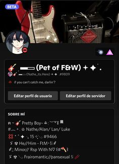 the pet of fbw page is displayed on an iphone screen with other items