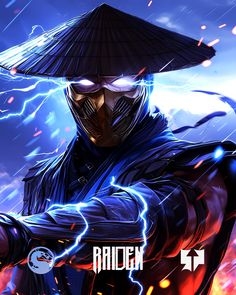 - Raiden with mask | 1-5 - @mortalkombat edition ✨🩸 - Which MK character would you like to see more?🤙🏼🩸 What is your opinion? ✨🤙🏼 Leave a… | Instagram Raiden Mk, Pinterest Tattoos, Martial Art, Like Comment Share, Your Opinion, Character Ideas