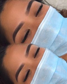 Ombré Powder Brows, Ombre Eyebrows Permanent, Powder Ombre Eyebrows, Shade Eyebrows, Powder Brows Permanent, Brow Inspiration, It Girl Routine, Powder Eyebrows, Permanent Brows