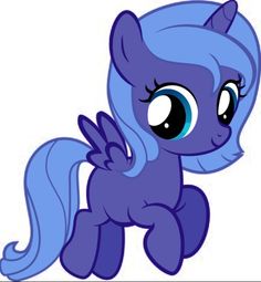 an image of a pony with big eyes