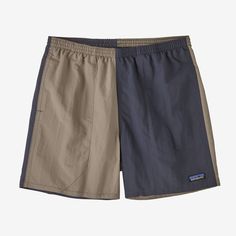 Patagonia Men's Baggies™ Shorts - 5" Inseam Patagonia Shorts Mens, Recycled Polyester Shorts For Outdoor Activities, Recycled Polyester Shorts For Outdoor, Outdoor Shorts Made Of Recycled Polyester, Recycled Polyester Outdoor Shorts, Patagonia Bottoms With Built-in Shorts For Outdoor Activities, Outdoor Shorts With Pockets In Recycled Polyester, Functional Outdoor Shorts, Relaxed Fit Functional Shorts For Outdoor