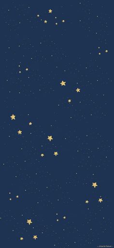 gold stars on a dark blue background