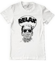 Frankiestien Say Relax T-Shirt Music Frankie TEE Retro 80s Goes to Hollywood | TextualTees.com Graphic Tees Funny, Geek Shirts, Tshirt Funny, Funny Graphic Tees, Funny T Shirts, Movie T Shirts